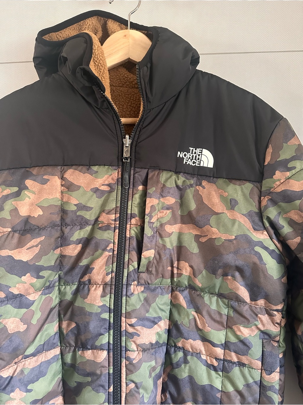 The North Face Kids Reversible Camo Jacket